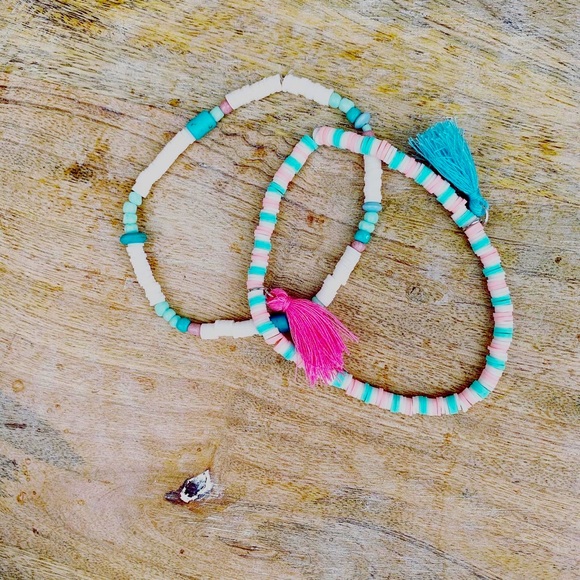 Fun colorful anklets - Picture 1 of 2